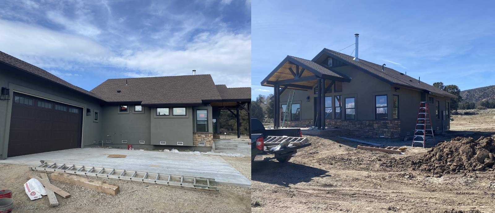 Custom-home-using-three-coat-system Custom home using three coat system